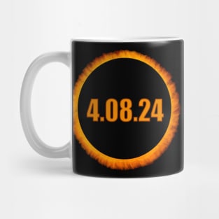 Total Solar Eclipse 2024. 4.08.24 America Totality Spring Mug